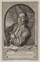 KG 06917
<br/>
Portret Johannes le Francq van Berkhey
<br/>
<em>Houbraken, Jacob (1698-1780)</em>